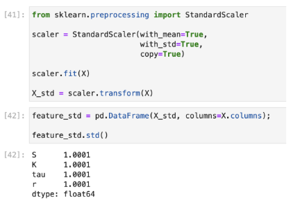 data standardization